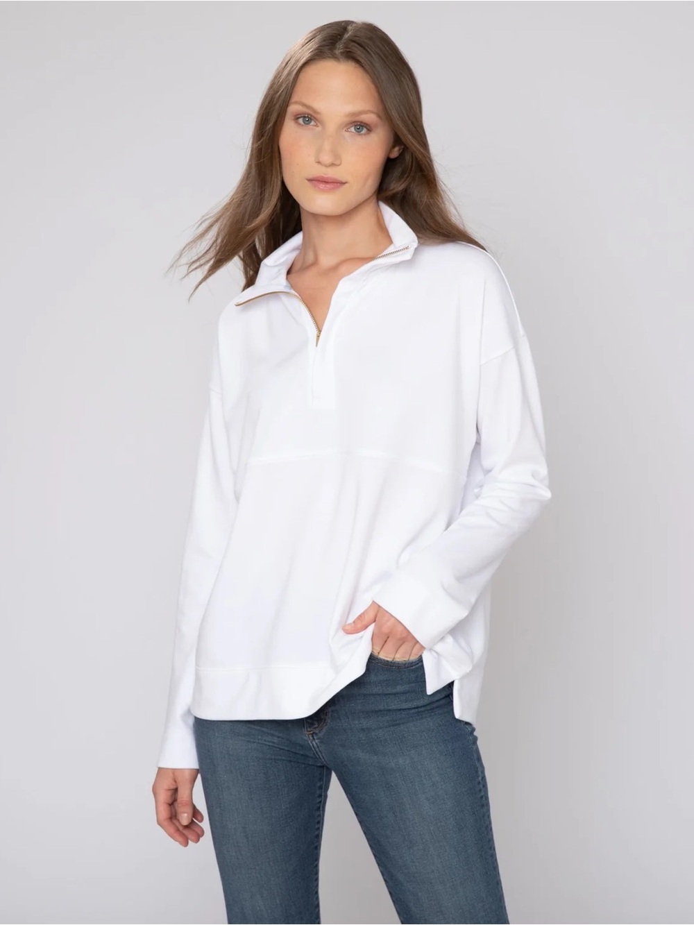 Alice Walk - zip up sweatshirt